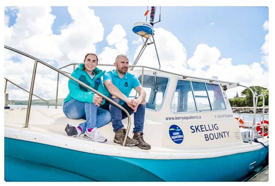 Due that run Aqua Terra Boat Tours in Valentia Island, Brendan & Elizabeth