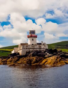 Cromwell Point, Valentia Island Lighthouse, view from the water